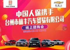 中国人保线上购车活动联合台州林丰店